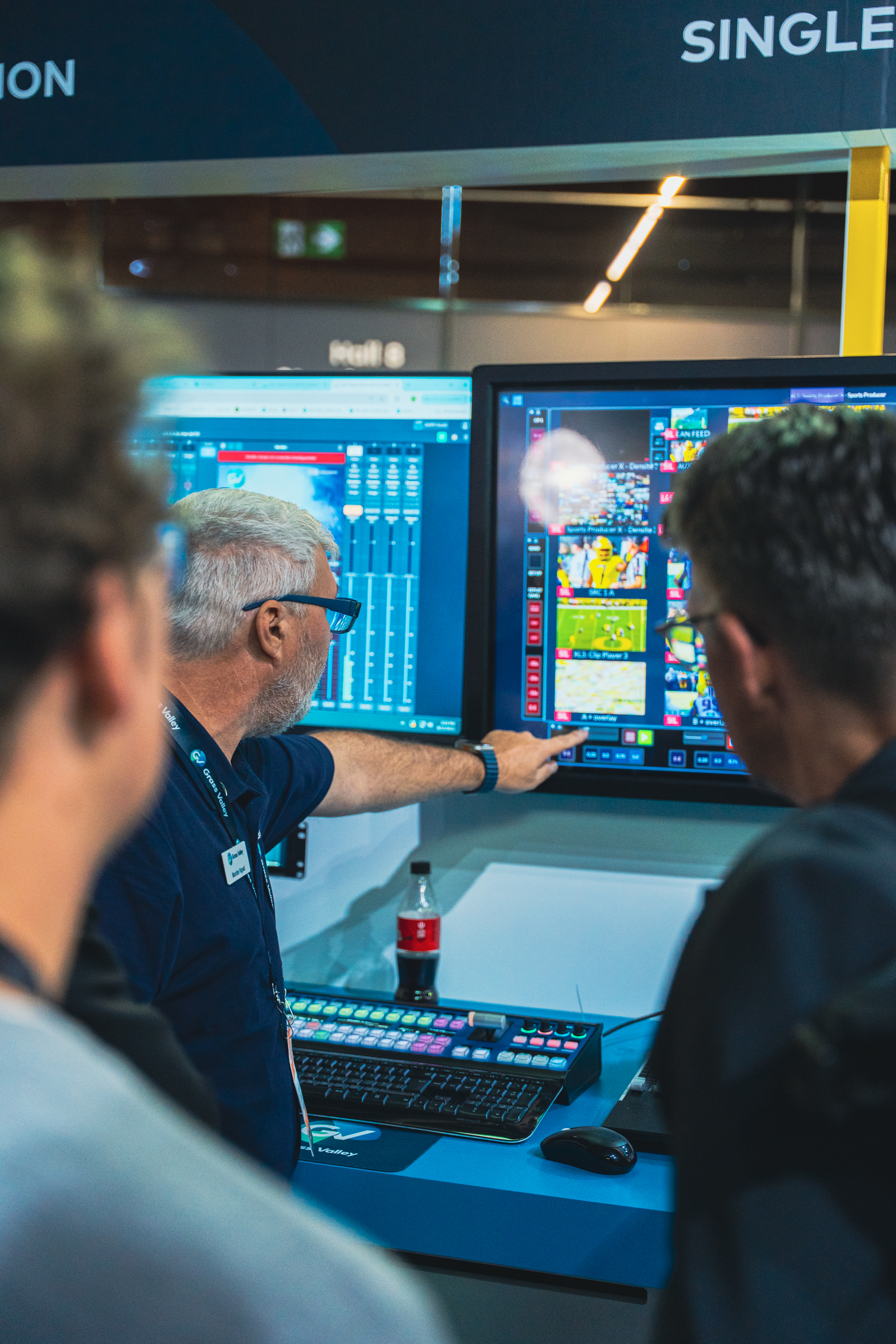 See MXMZ across the Grass Valley ecosystem at IBC2026
